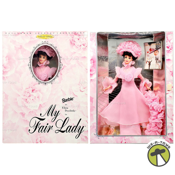 Barbie as Eliza Doolittle in My Fair Lady Pink Organza Gown 1995 Mattel 15501