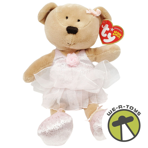 Ty Beanie Babies Pirouette the Bear Ballerina Plush