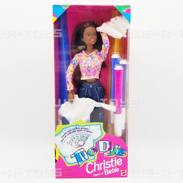 Barbie Tie Dye Christie Doll African American Friend of Barbie 1998 Mattel 20505