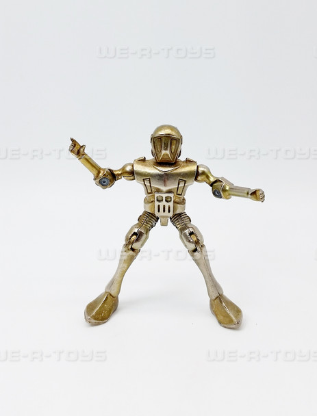 1979 Zee Toys Metal Man Questar Robot 3.5 inch Die Cast Action Figure Zylmex