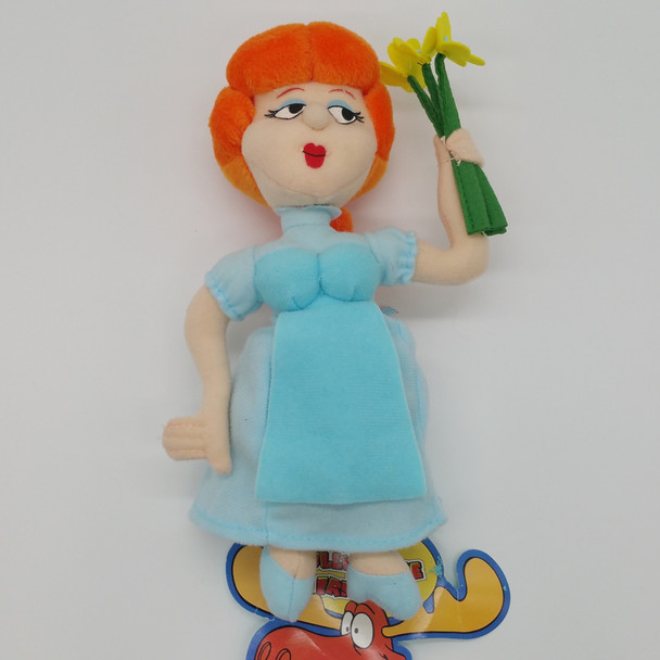 Nell Fenwick Rock And Bullwinkle And Friends Stuffins NEW