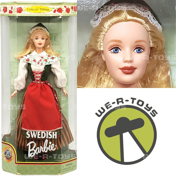 Barbie Swedish Dolls of the World 1999 Mattel 24672