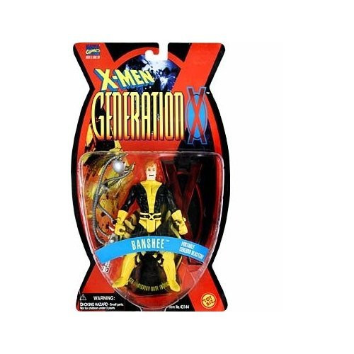 X-Men Generation X - Banshee Portable Cerebro Blaster Action Figure Toy Biz 1996
