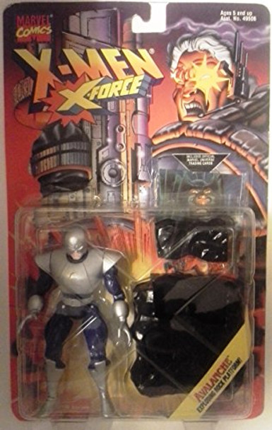 X-Men X-Force - Avalanche Exploding Rock Platform - Action Figure Toy Biz 1995