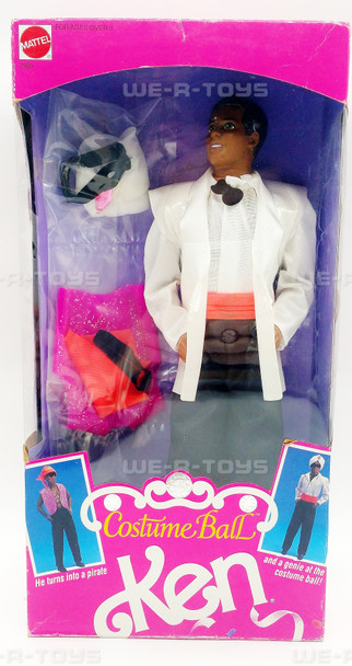 Costume Ball Ken African American Barbie Doll 1990 Mattel #7160
