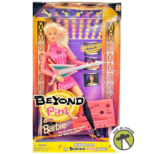 Barbie Beyond Pink Doll with Cassette Tape 1998 Mattel 20017