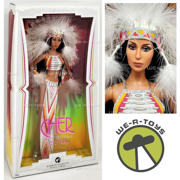 Barbie Collector 70's Cher Doll Bob Mackie Black Label 2007 Mattel L3548