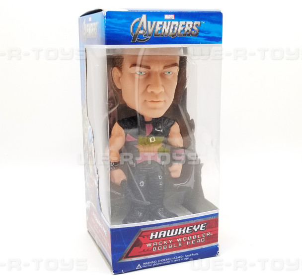 Marvel Hawkeye Wacky Wobbler Bobble-Head Funko Avengers 2012 NRFB