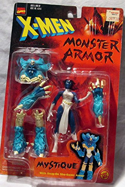 X Men Monster Armor Mystique Poseable She Beast Armor Action Figure Toy Biz 1997