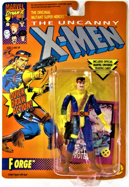 Toy Biz 1992 X-Men Forge Quick Draw Action Figure Marvel Dynam-X