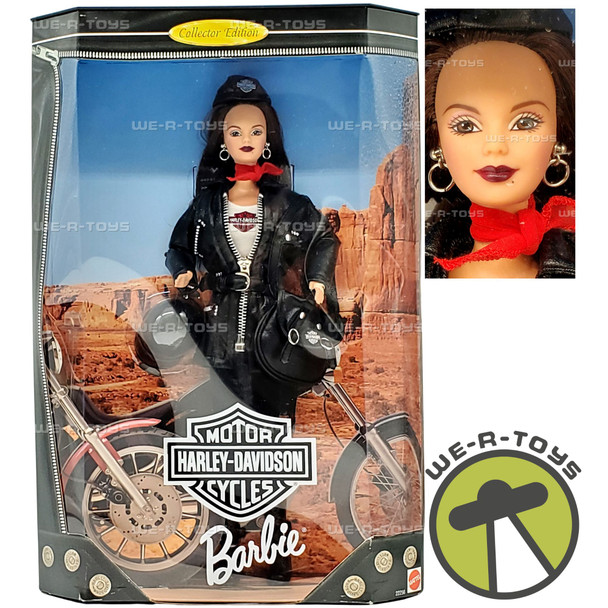 Harley Davidson Barbie Doll Number 3 Brunette 1998 Mattel 22256