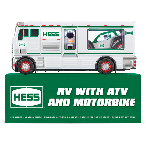 2018 Hess Toy RV with ATV and Motorbike