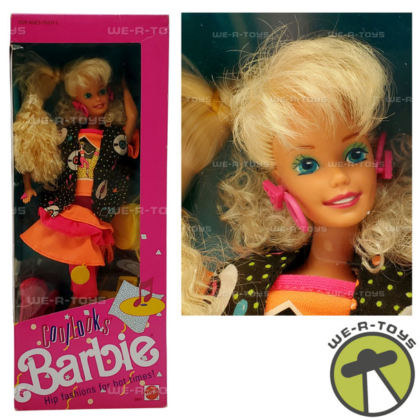 Barbie Cool Looks Doll Hip Fashion For Hot Times! 1990 Mattel 5947 NEW
