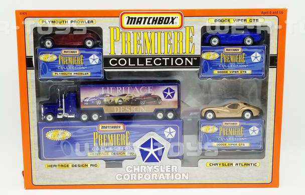 Matchbox Chrysler Corporation Premiere Collection of Cars Limited Edition NRFB