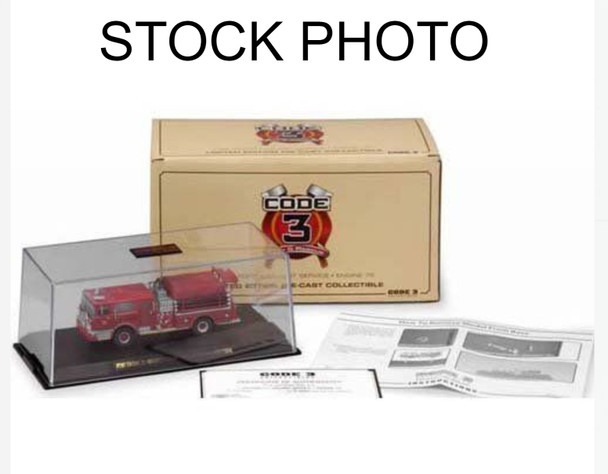 Code 3 Collectibles 1/64 Scale Engine 75 Valiant Service #13036 Factory Sealed