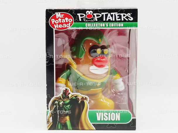 Mr. Potato Head Marvel PopTaters Vision 2016 Hasbro Collector's Edition NEW