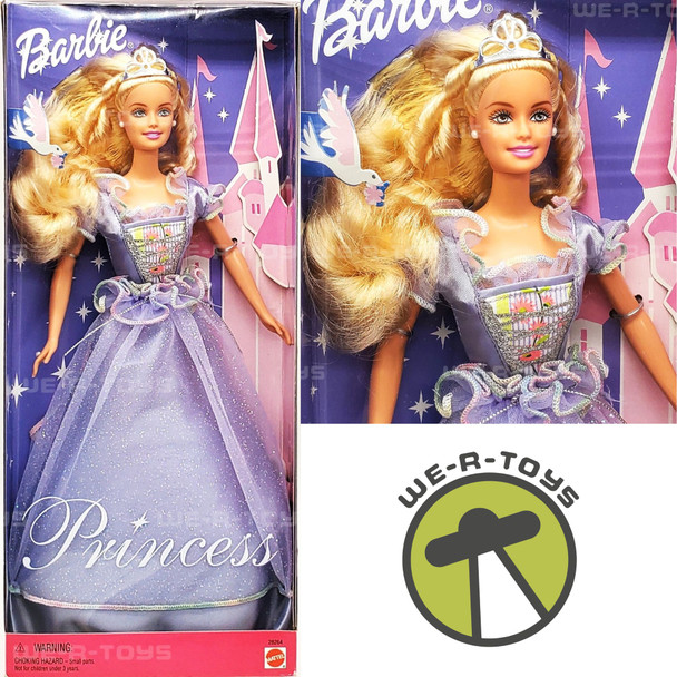 Princess Barbie Doll Blonde in Lavender Dress 2000 Mattel 28264