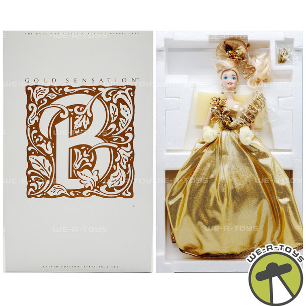 Gold Sensation Barbie Doll Limited Edition Timeless Creations 1993 Mattel NEW