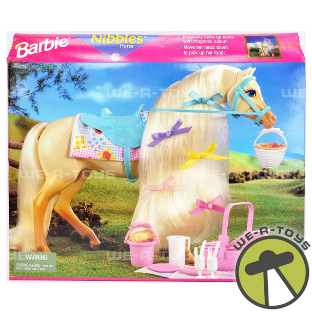 Barbie Nibbles the Horse with Picnic Set 1995 Mattel #14789 NRFB