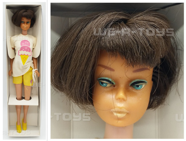 Barbie 1965 American Girl #1070 Auburn Hair USED