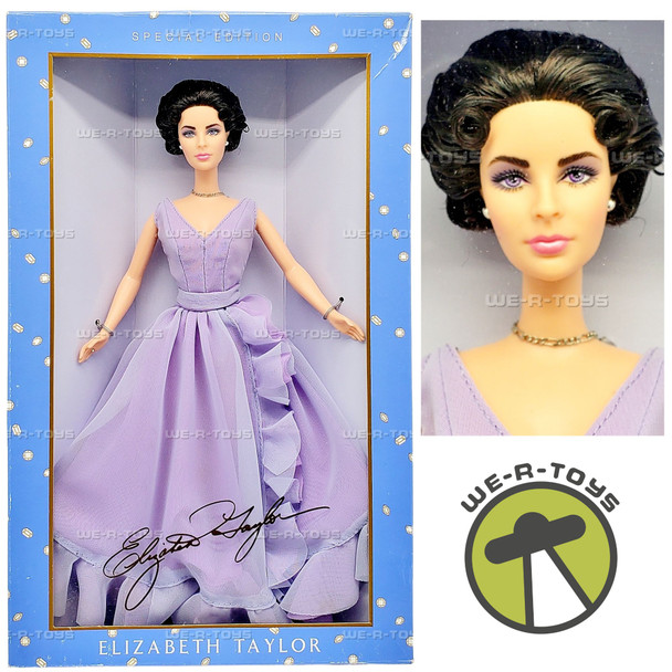 Elizabeth Taylor White Diamonds Special Edition Doll 2000 Mattel 28076