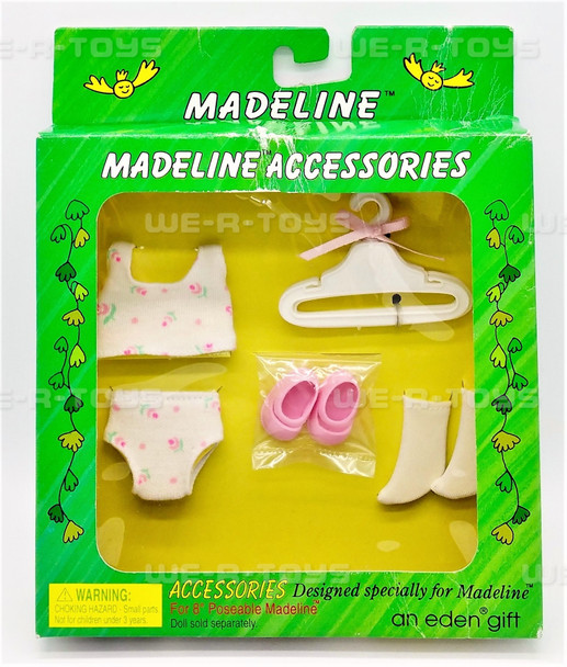 Madeline Accessories Undergarments Set Fits 8" Madeline Doll 1998 Eden NEW