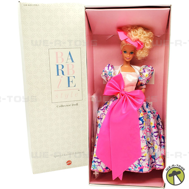 Barbie Style Collector Doll Applause Special Limited Edition 1990 Mattel 5315