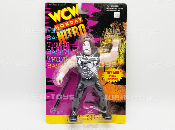 WCW Monday Nitro Sting 7.5" Action Figure Toymakers 1997 Wrestling No. 8502 NRFP