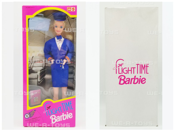 Barbie Flight Time Doll & Brooch Leo Mattel No. 1115 India NRFB