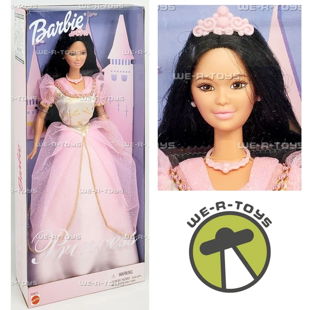 Barbie Princess Kira Doll Pink Dress 1999 Mattel 23477 NEW