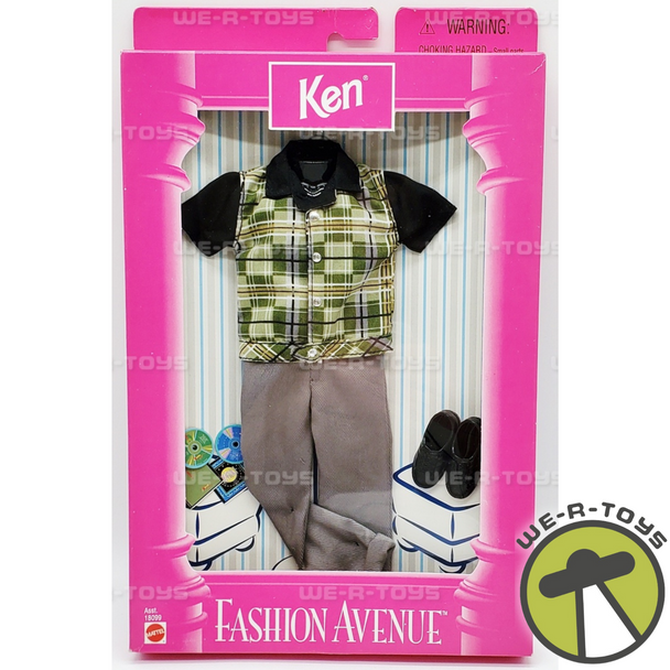 Barbie Fashion Avenue Ken Shirt & Trousers 1998 Mattel 23129 NRFB