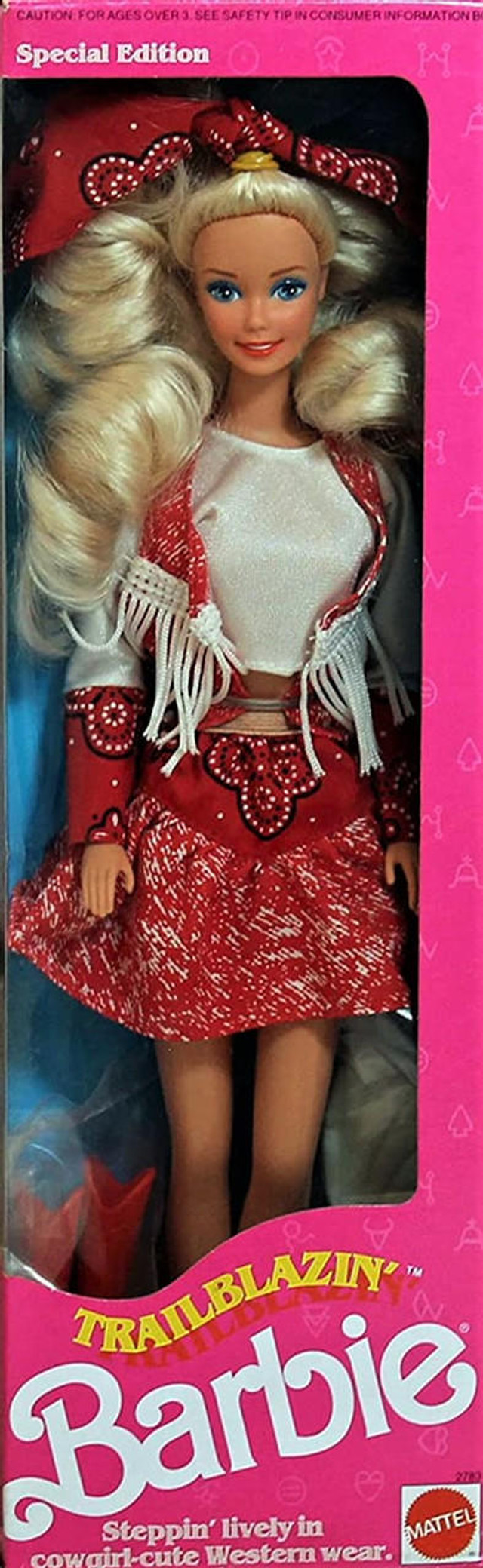 Trail Blazin' Barbie Doll Special Edition 1991 Mattel 2783 - We-R-Toys