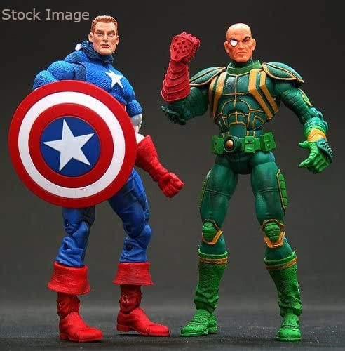 Figurine Marvel Legends Face-Off – Captain America Vs Red Skull – Toy Biz 2006 – NEUF Sous Scellé
