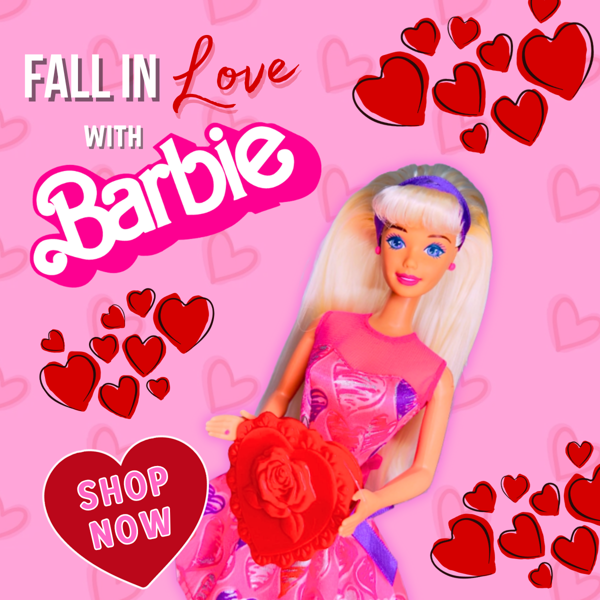Valentine Barbie