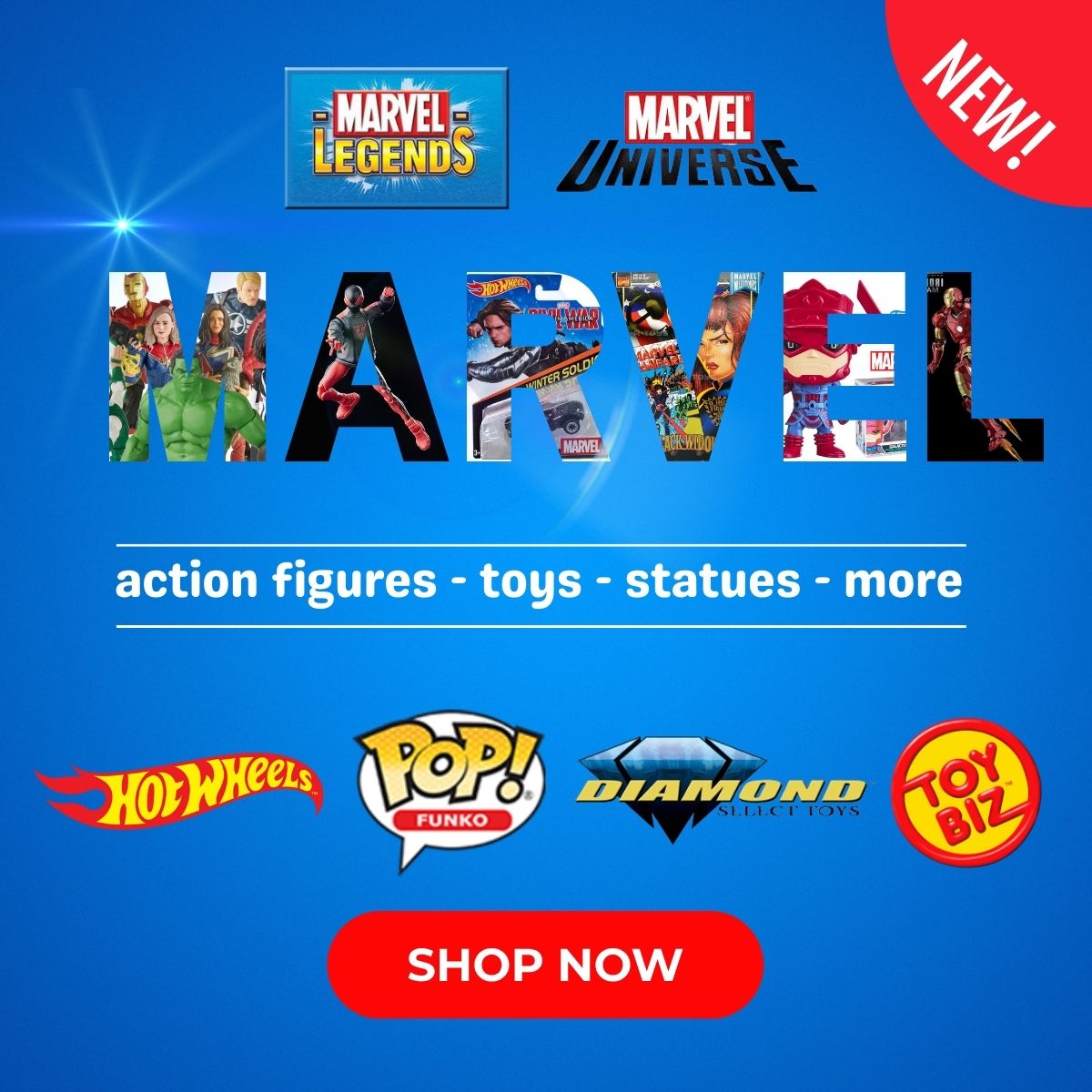 marvel Avengers Action Figures and more!