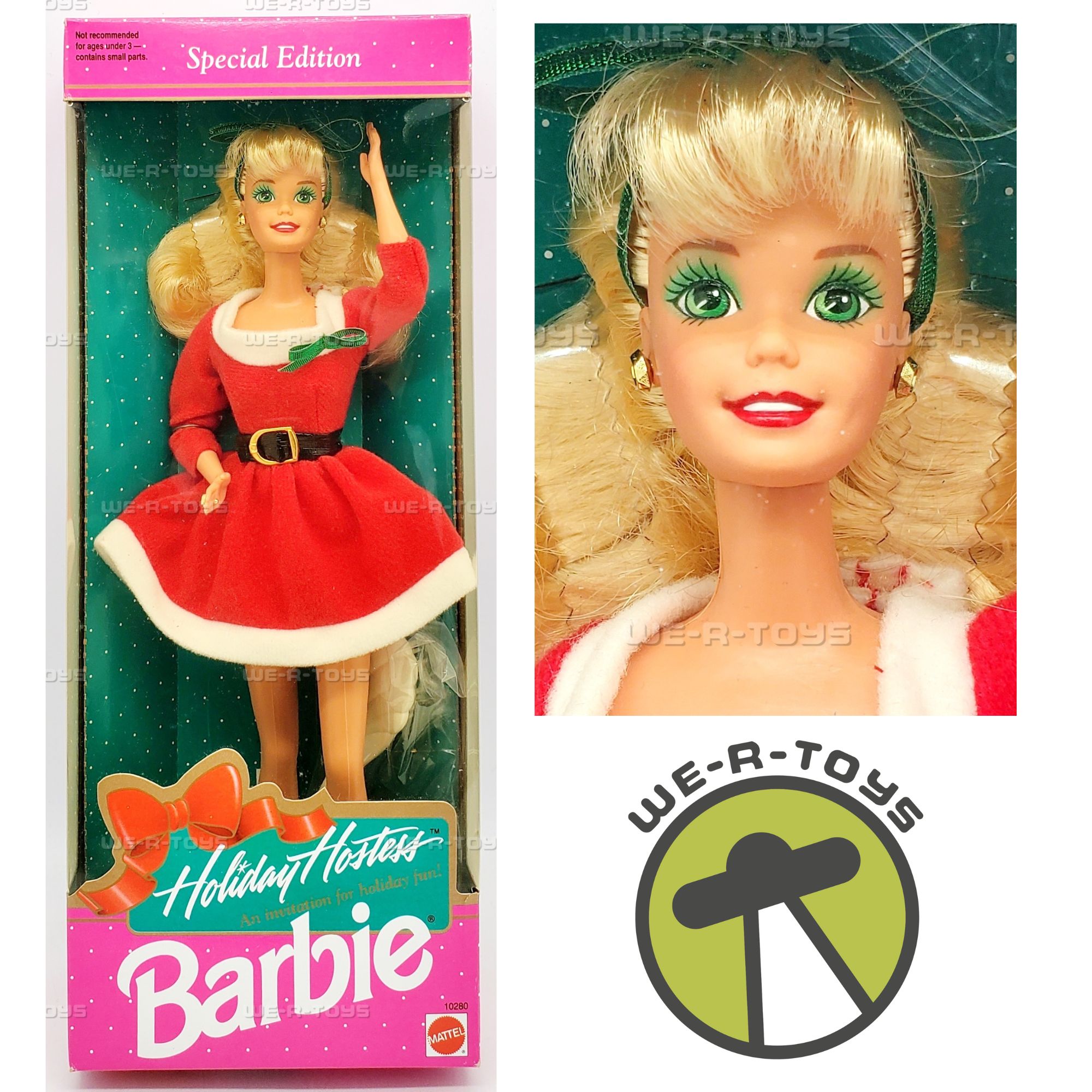 Holiday Hostess Barbie Doll Special Edition 1992 Mattel 10280