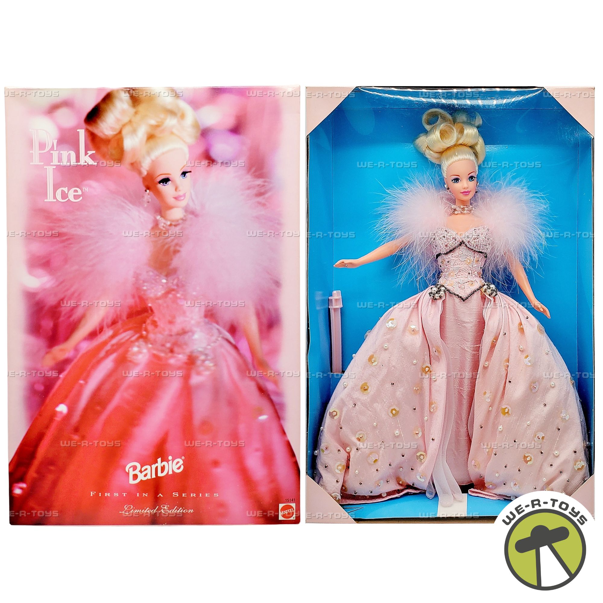 Pink Ice Barbie Doll Limited Edition First in a Series 1996 Mattel