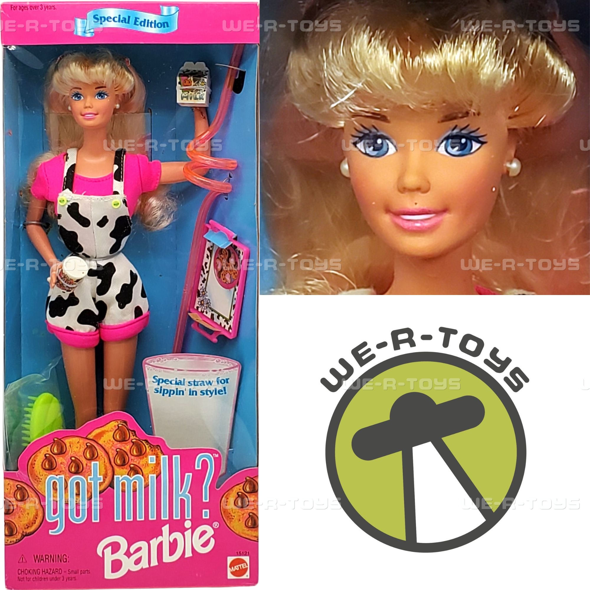 Got Milk? Barbie Doll Special Edition with Sippin' Straw 1995