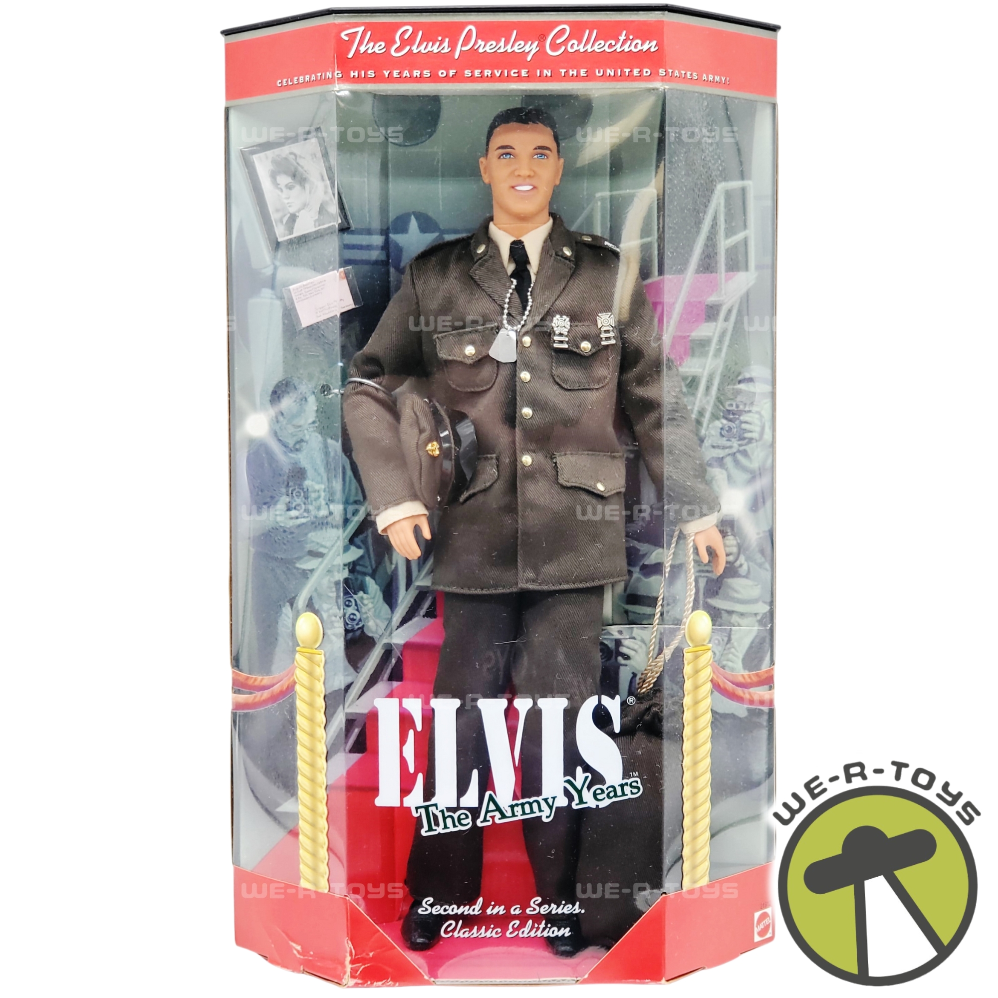 Poupée Barbie Mattel – Collection Elvis Presley, The Army Years – Édition Limitée Sous Blister D’origine