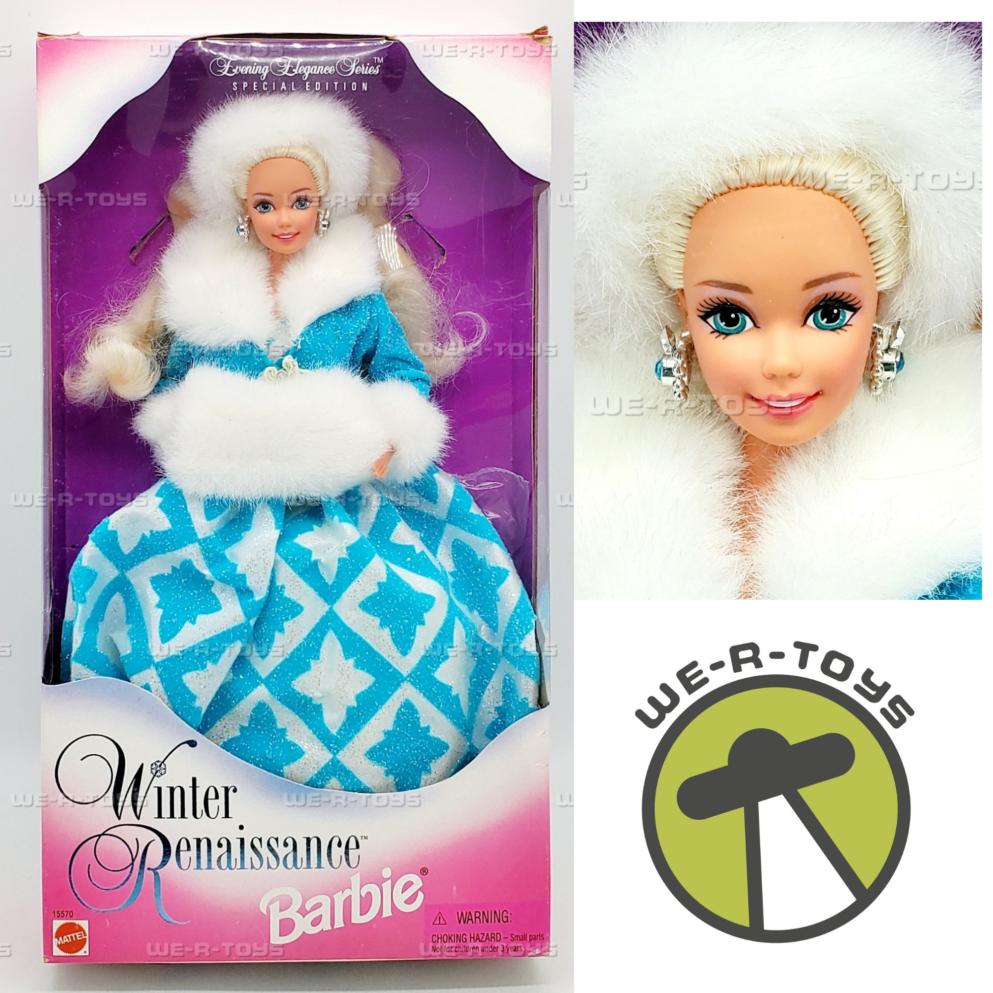 Barbie Winter Renaissance Evening Elegance Series Doll 1996 Mattel