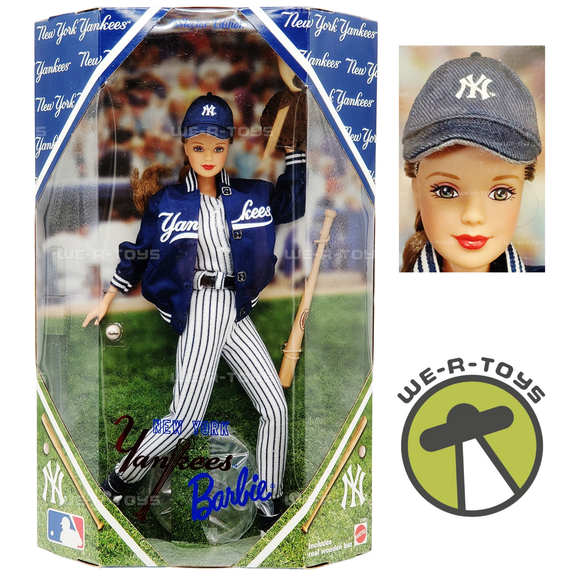 New York Yankees Barbie Doll No. 23881 Mattel 1999 Collector
