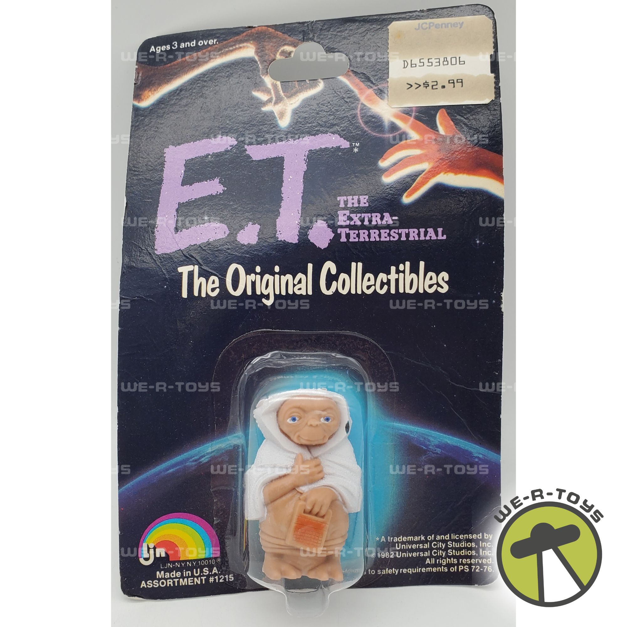 E.T. The Extra-Terrestrial Original Collectibles Figure 1982 LJN