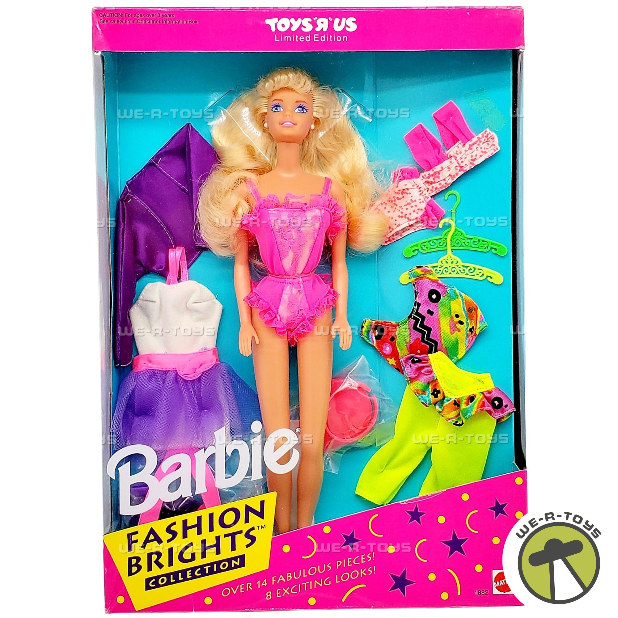 Barbie Fashion Brights Doll Limited Edition 1992 Mattel 1882