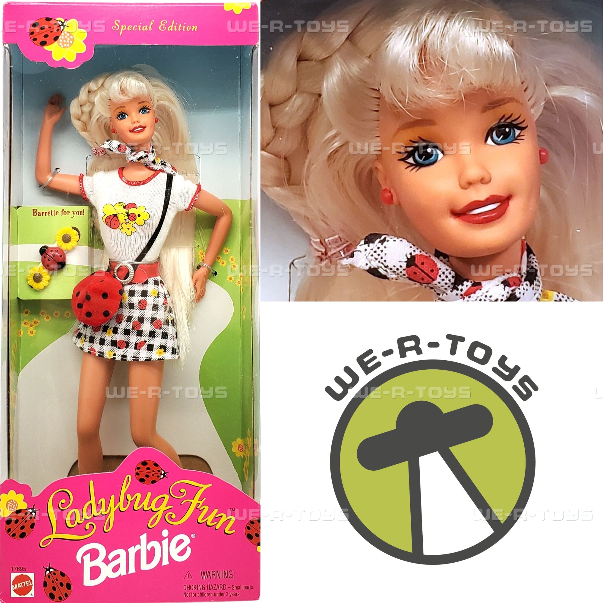 Ladybug Fun Barbie Doll Special Edition 1997 Mattel #17695