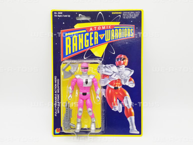 Atomic Ranger Warriors Fully Poseable Action Hero Pink 1994 Lanard No ...
