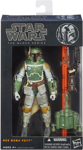 Star Wars The Black Orange Ligne Séries #06 Boba Fett Hasbro Figurine