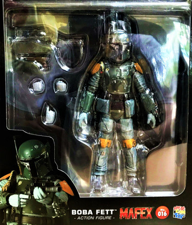 Amazon.com: Boba Fett Star Wars MAFEX No. 16 Action Figure