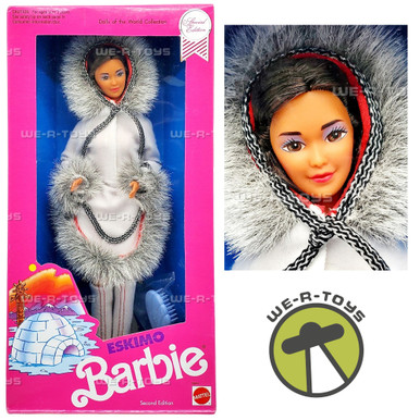 Barbie 1990 Eskimo Fabriqué en Chine NRFB* | Australia