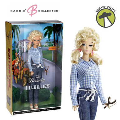 The Beverly Hillbillies Ellie May Barbie Doll Pink Label 2010 Mattel