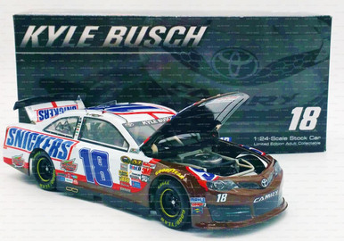 2014 Kyle Busch Autographed #18 Skittles Action 1/24 | eBay